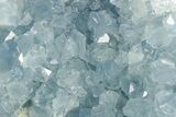 Sparkling Celestine (Celestite) Geode Section - Madagascar #364685-2